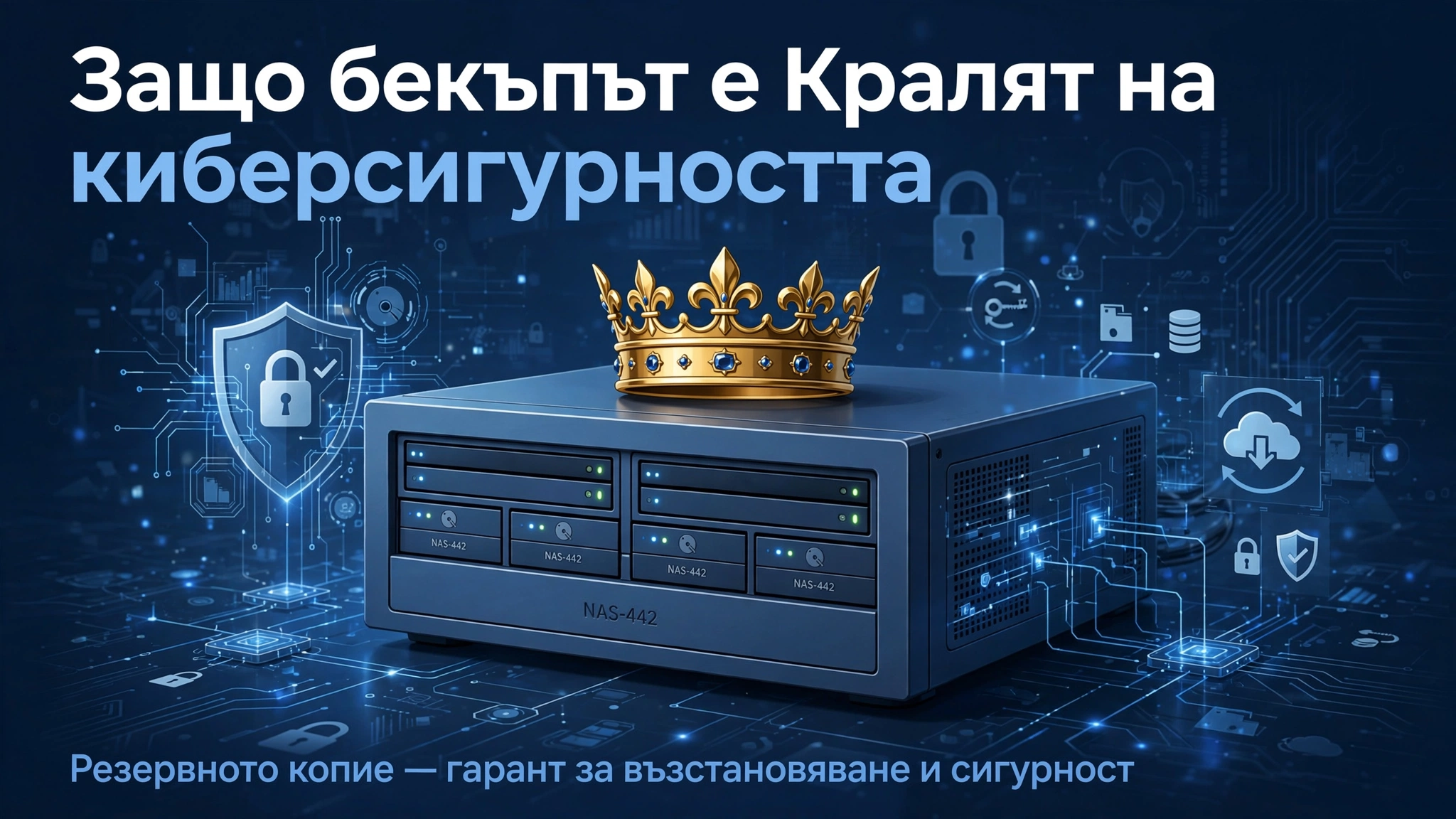 Защо бекъпът е Кралят на киберсигурността
