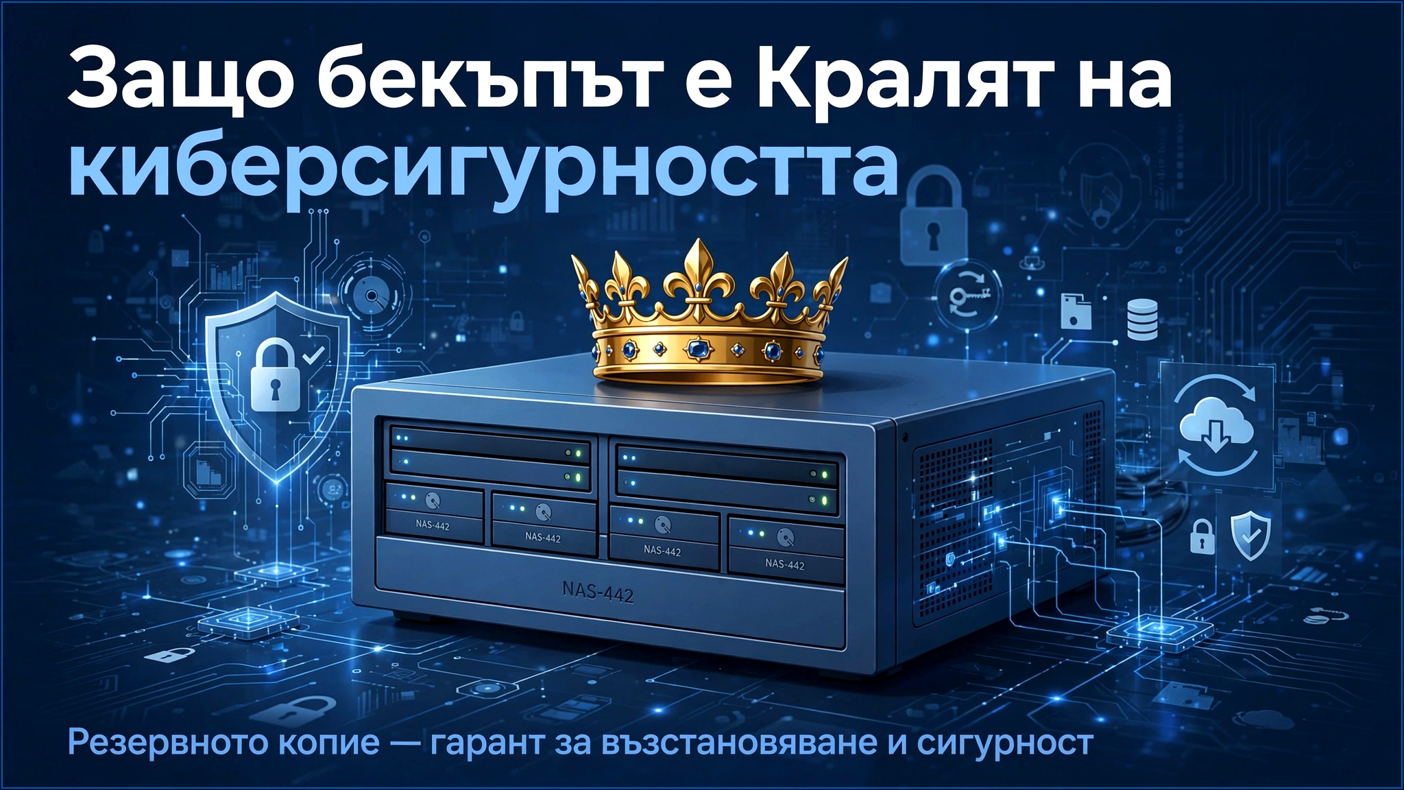 Защо бекъпът е Кралят на киберсигурността