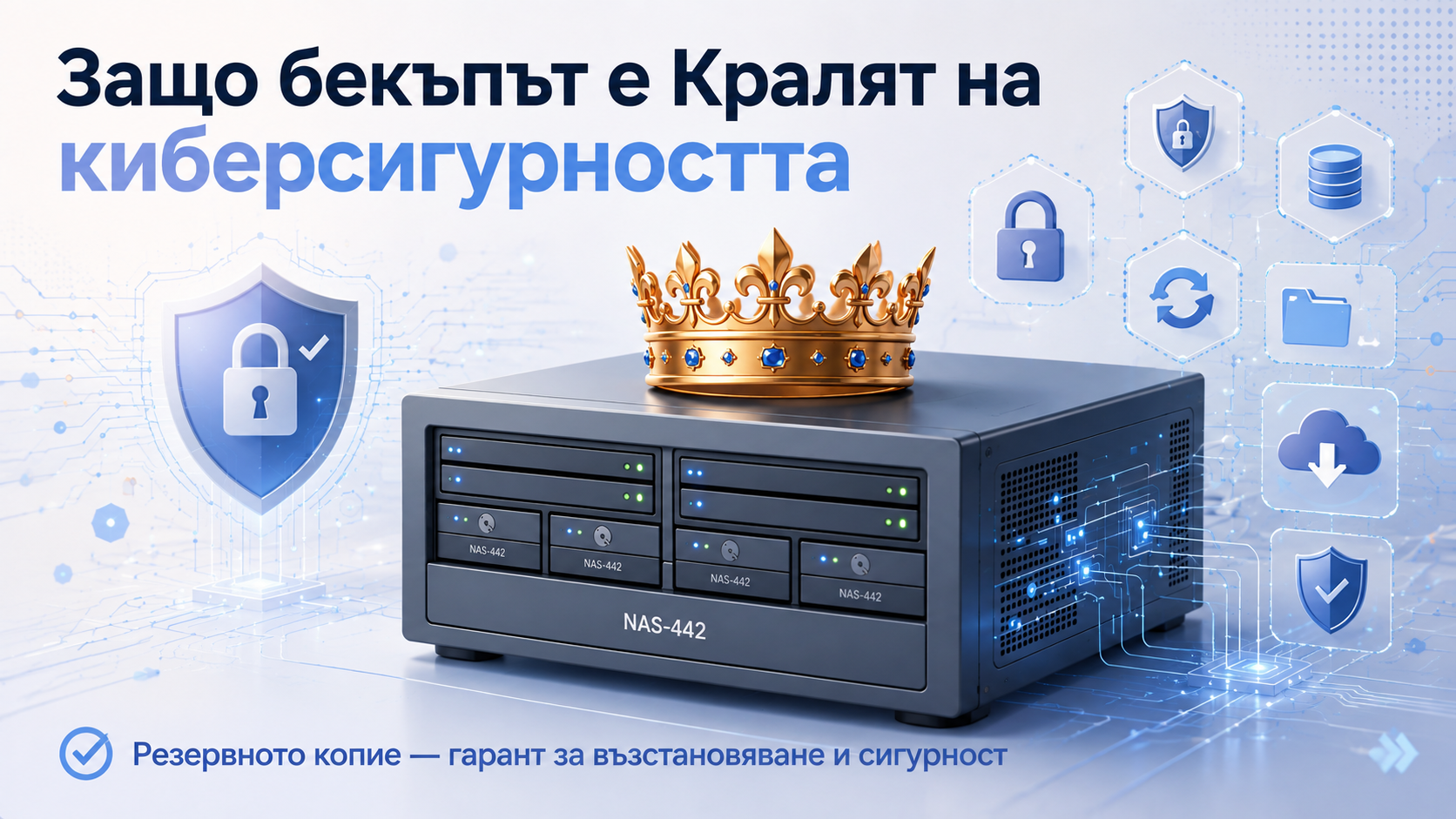 Защо бекъпът е Кралят на киберсигурността