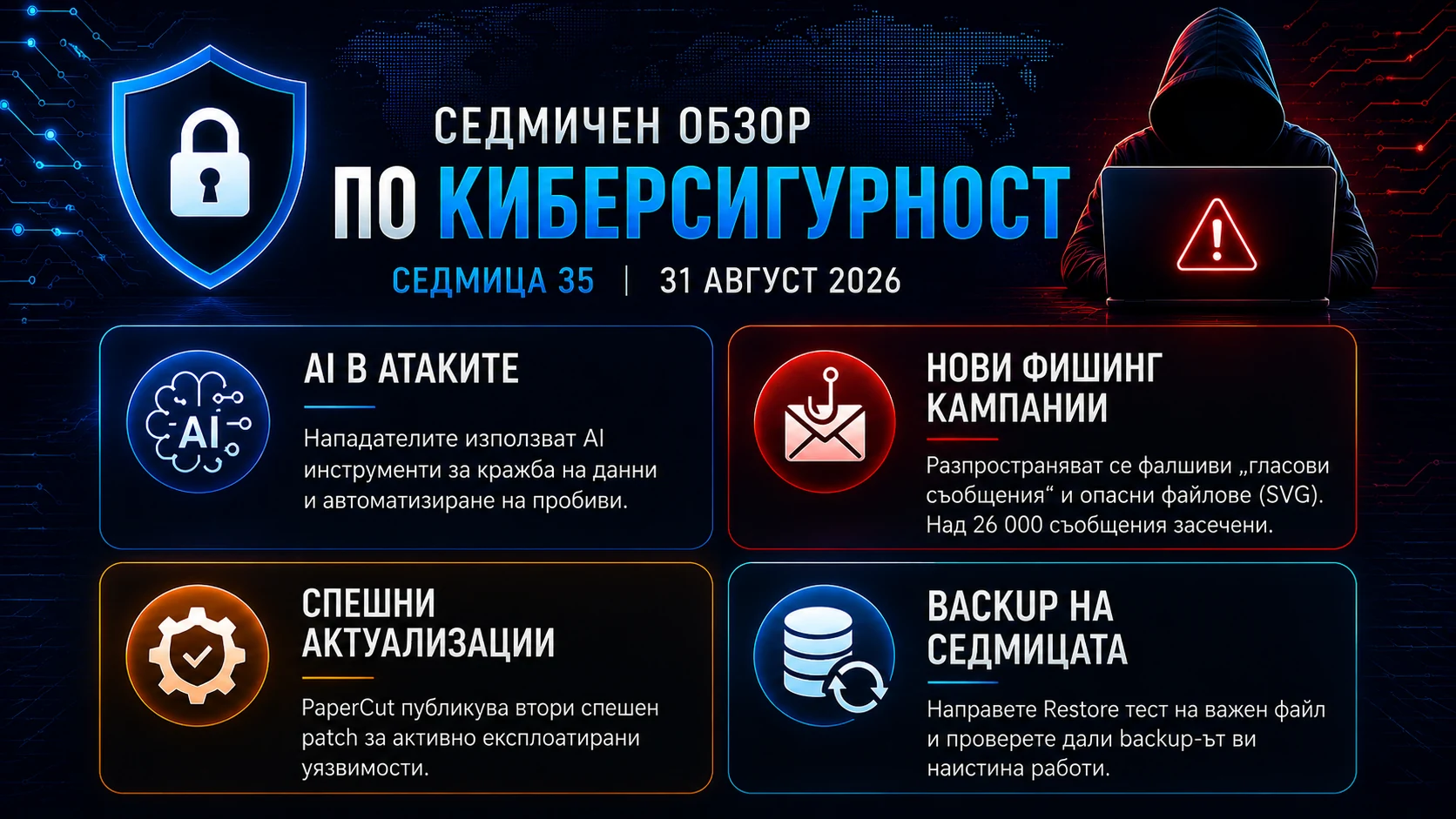 Седмичен обзор по киберсигурност – Седмица 35