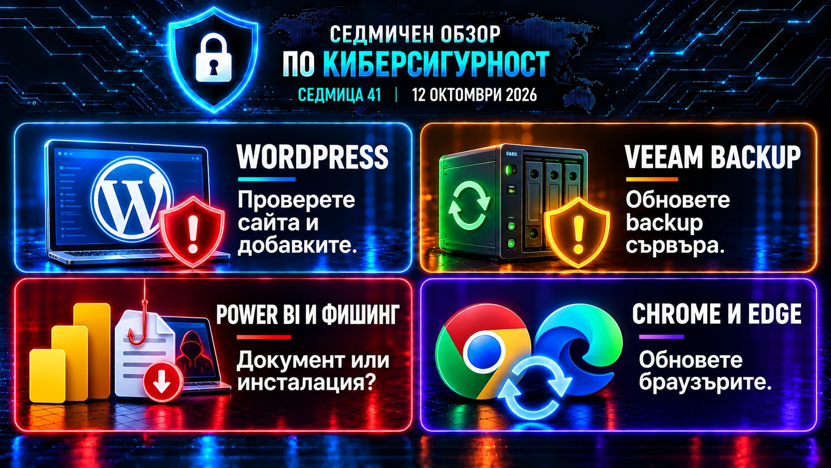 Седмичен обзор по киберсигурност – Седмица 41