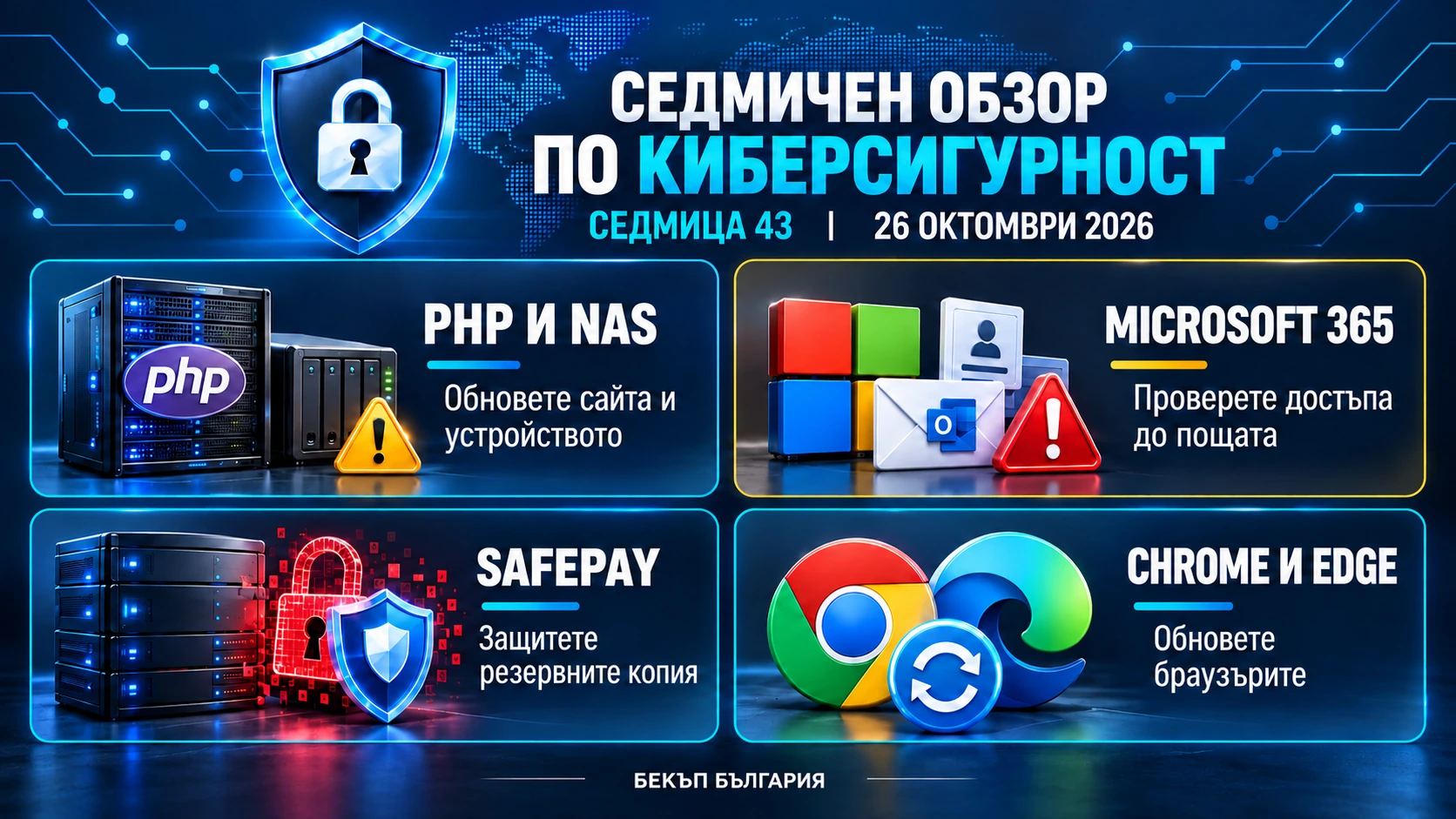 Седмичен обзор по киберсигурност – Седмица 43